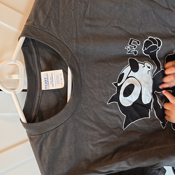 Felix the cat grey t shirt men's - Picture 2 of 4
